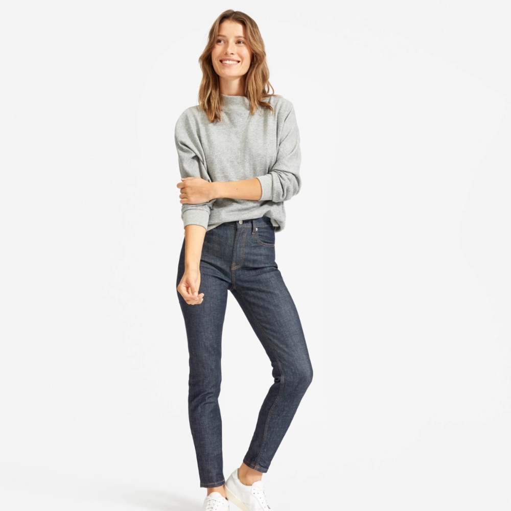 Everlane "The High-Rise Skinny Jean"- Sz 25 Ankle